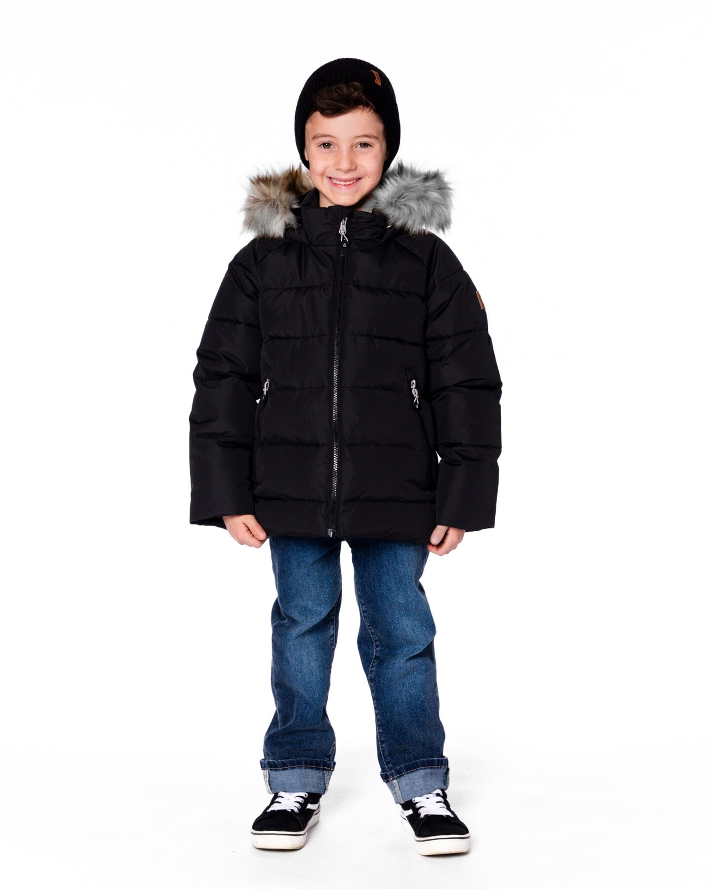Puffy Winter Jacket Black - Image 2