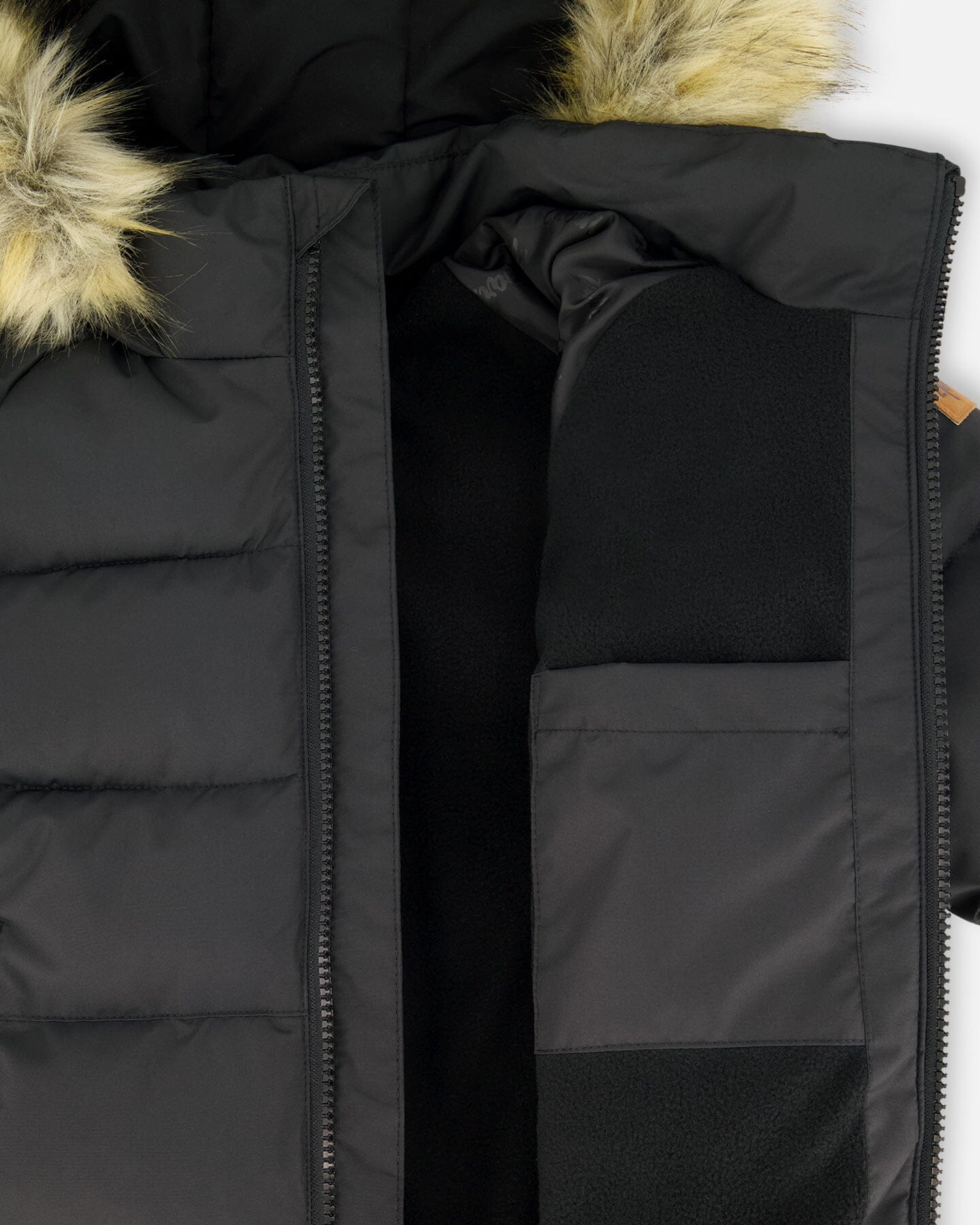 Puffy Winter Jacket Black - Image 3