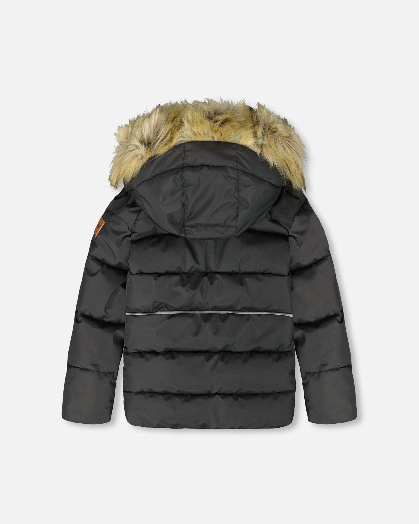 Puffy Winter Jacket Black - Image 4