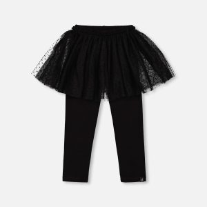 Leggings With Tulle Skirt Black - Image 14