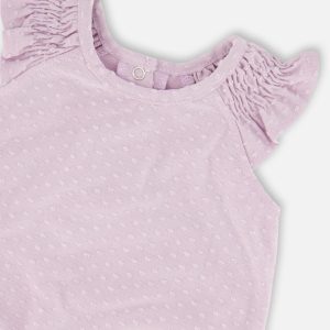 Jersey Romper Lavender - Image 3
