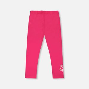 Organic Cotton Jersey Legging Pink - Image 3