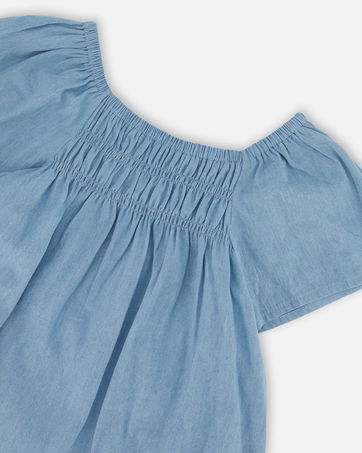 Blue Chambray Top - Image 4