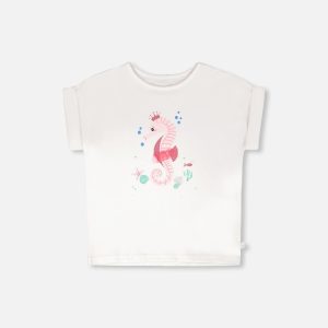 Organic Cotton Jersey T-Shirt White - Image 6