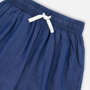 Blue Chambray Bermudas - Image 4