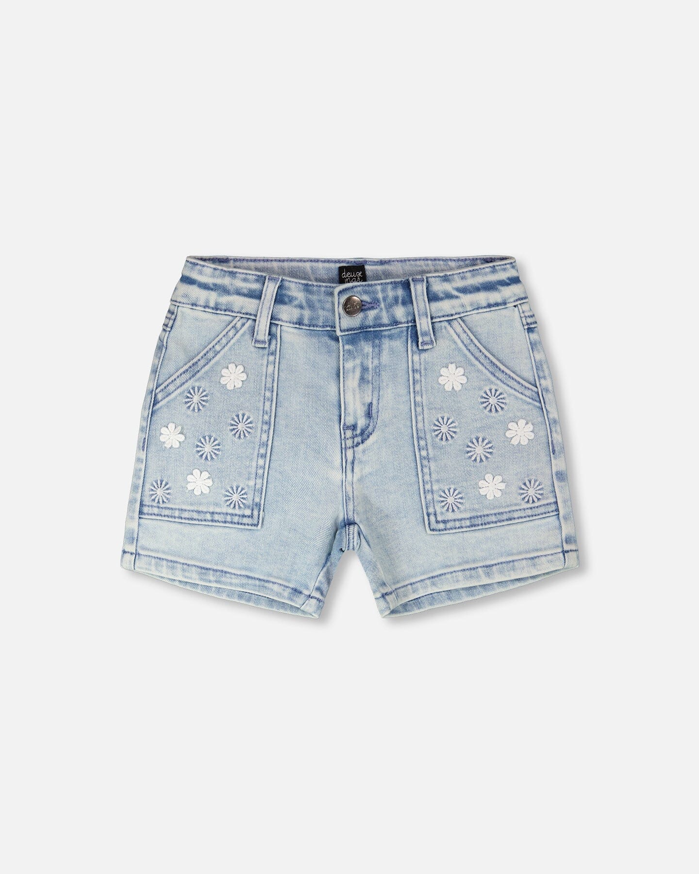 Light Blue Denim Shorts - Image 8