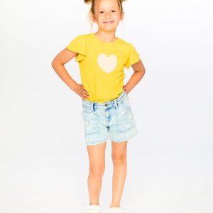 Light Blue Denim Shorts - Image 2