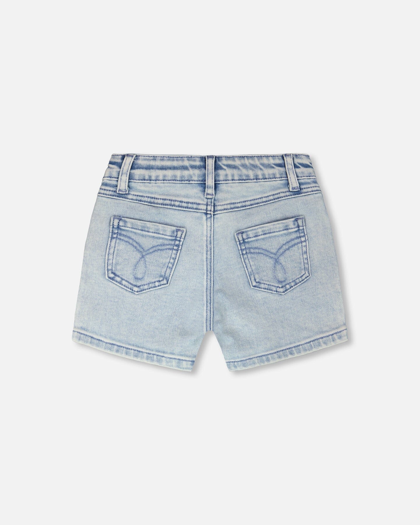 Light Blue Denim Shorts - Image 3