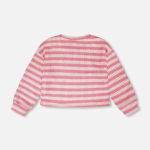 Striped Sweater Pink And White - Image 3