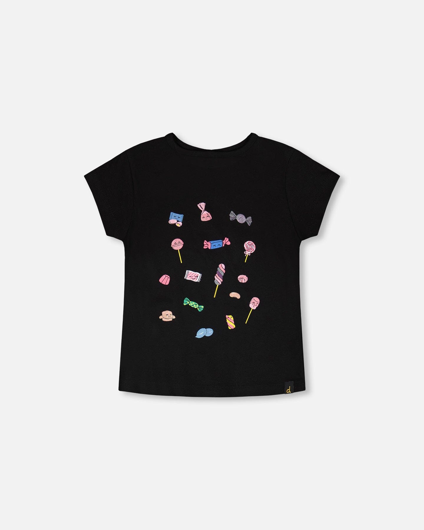 Organic Cotton Jersey T-Shirt Black - Image 10