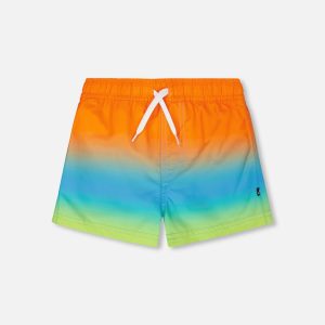 Boardshorts Orange Blue And Green Gradient - Image 6