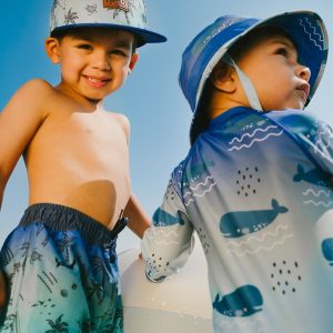 Alternative view of Boardshorts Blue Beach Print