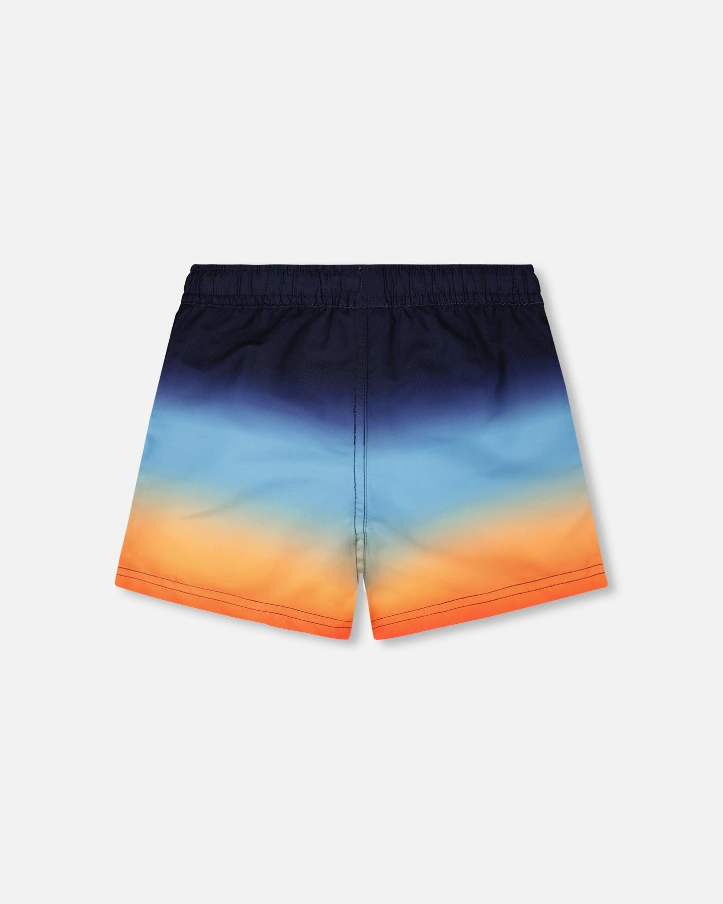 Swim Trunks Blue And Orange Gradient - Image 4