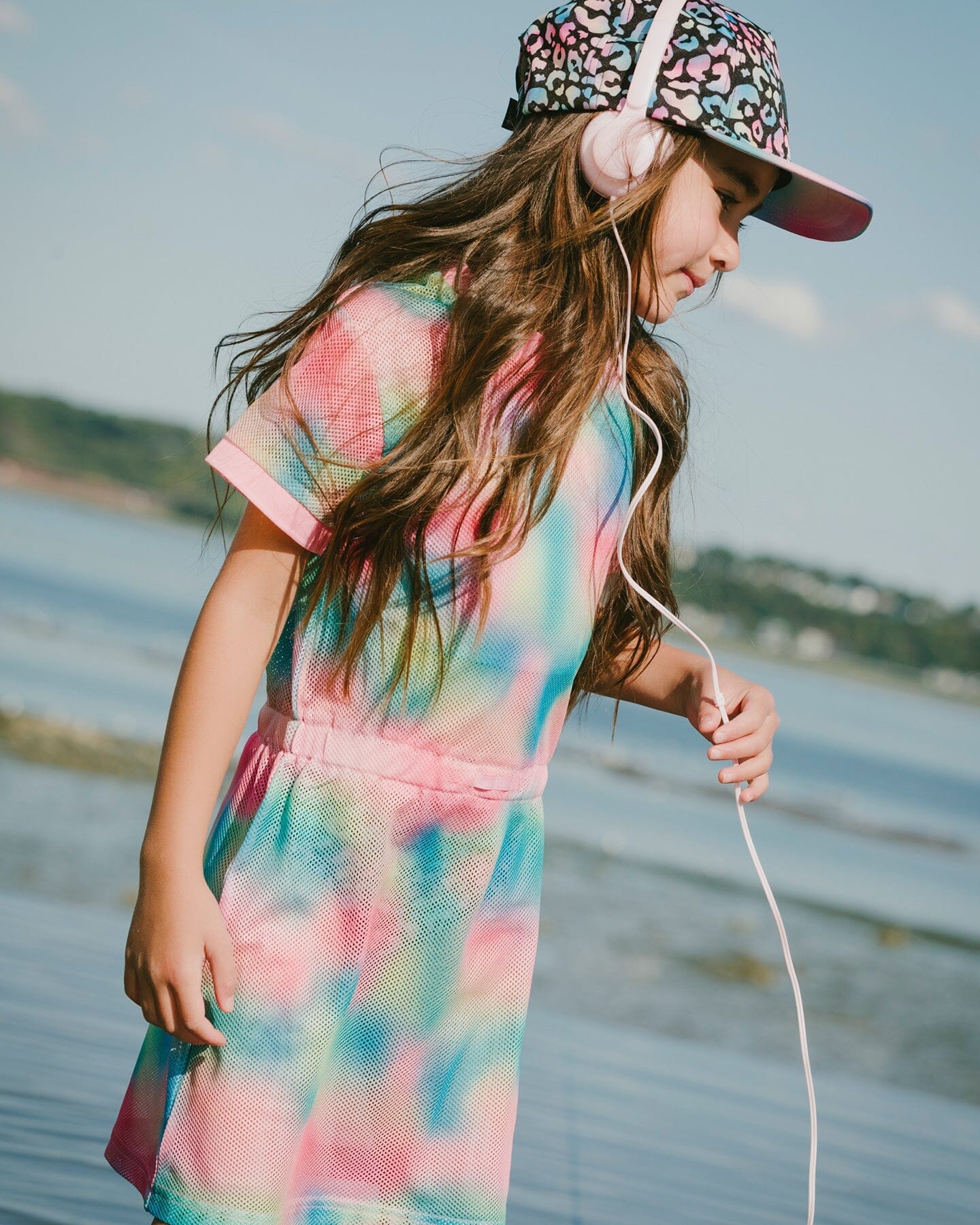 Mesh Beach Dress Multicolor - Image 2