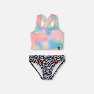 Two-Piece Swimsuit Multicolored