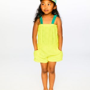 Alternative view of Terry Cloth Sleeveless Jumpsuit Yellow