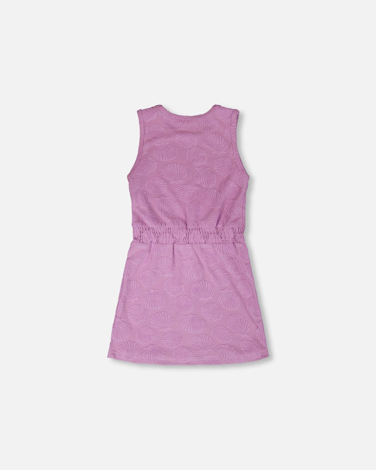 Terry Cloth Beach Dress Lilac - Image 3