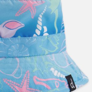 Beach Hat Blue Shell Print - Image 4