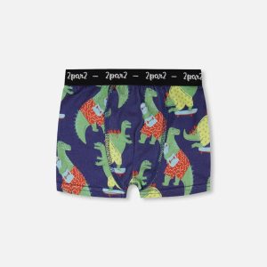Organic Cotton Boxer Blue Dino Print - Image 6