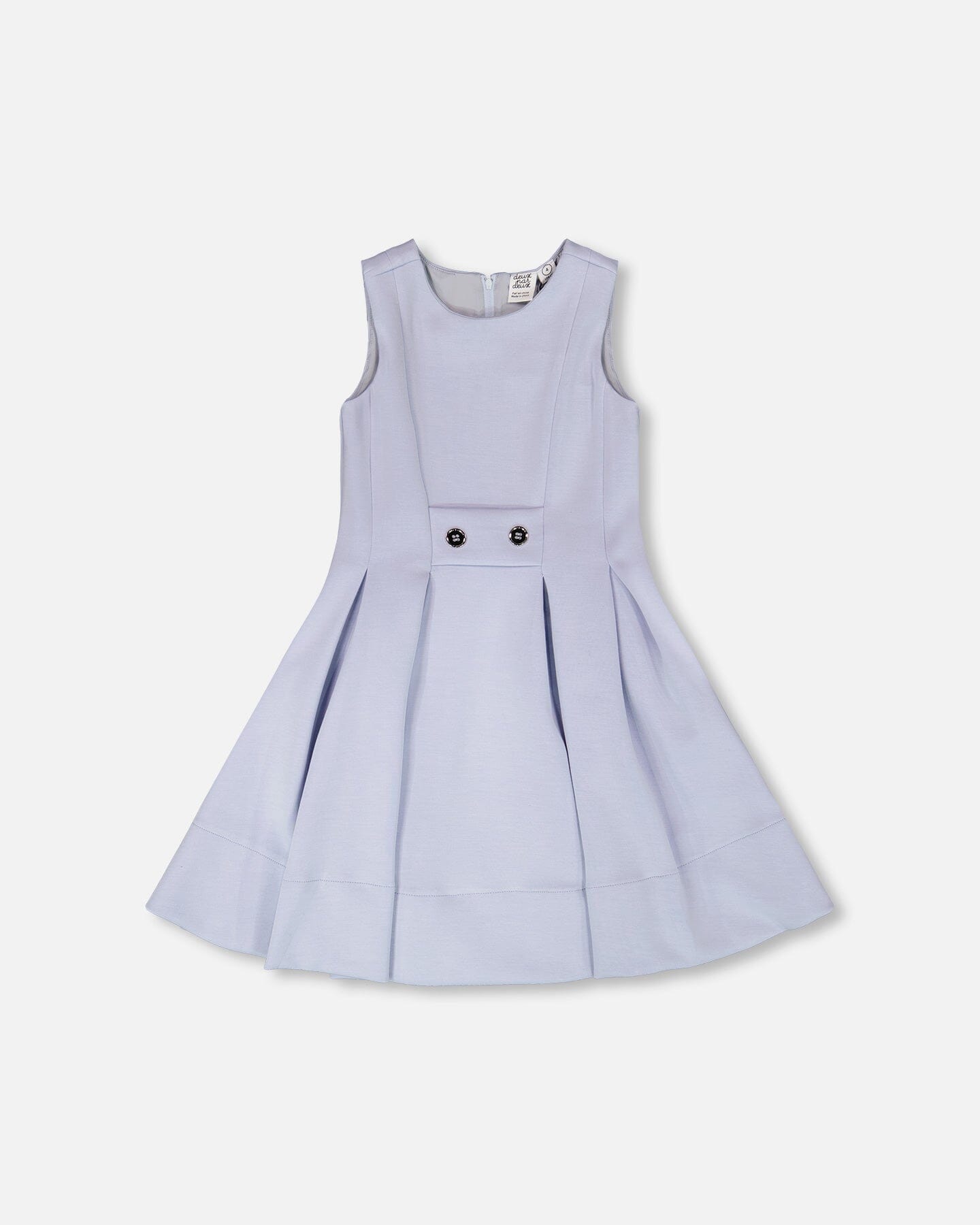 Sleeveless Neoprene Dress Lavender - Image 7