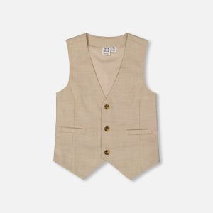 Elegant Vest Beige - Image 10