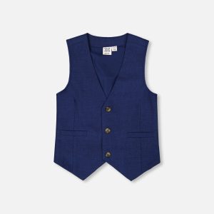 Elegant Vest Blue