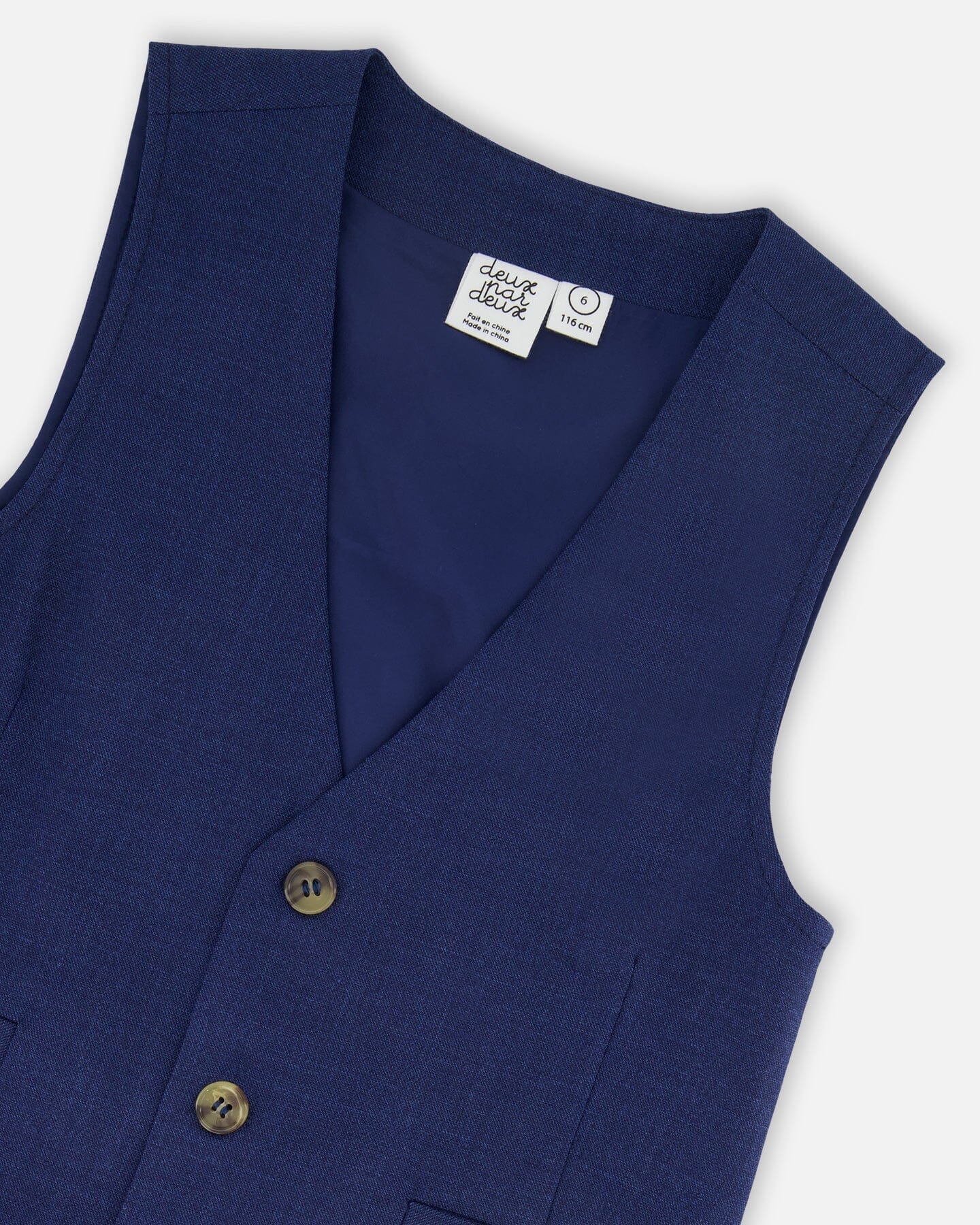 Elegant Vest Blue - Image 4