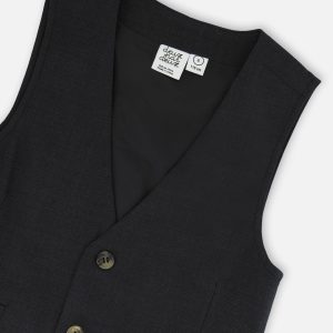 Elegant Vest Black - Image 3