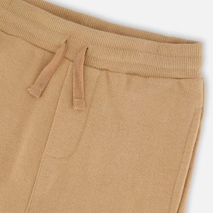 French Terry Sweatpants Beige - Image 4