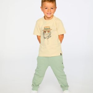 Alternative view of French Terry Sweatpants Mint Green