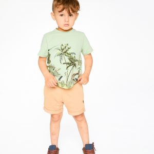French Terry Shorts Beige - Image 3