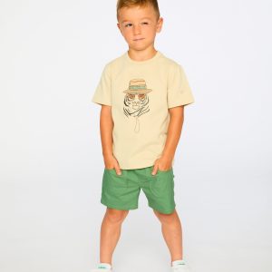 Alternative view of Organic Cotton Short Sleeve T-Shirt Off White