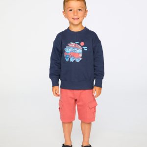 Alternative view of French Terry Sweatshirt Blue