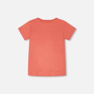 Organic Cotton Short Sleeve T-Shirt Brick - Image 5