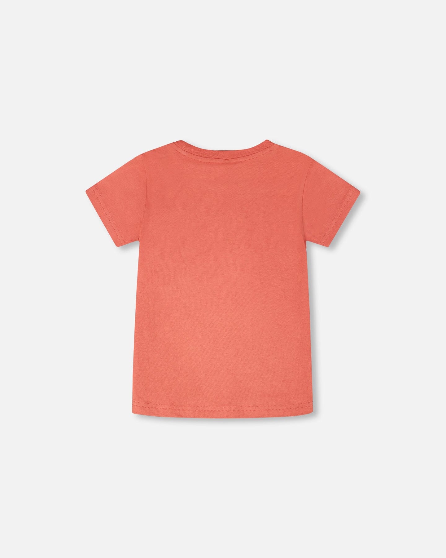 Organic Cotton Short Sleeve T-Shirt Brick - Image 5