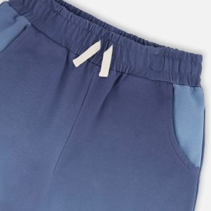 Sleeveless Top And Shorts Set Blue Gradient - Image 4