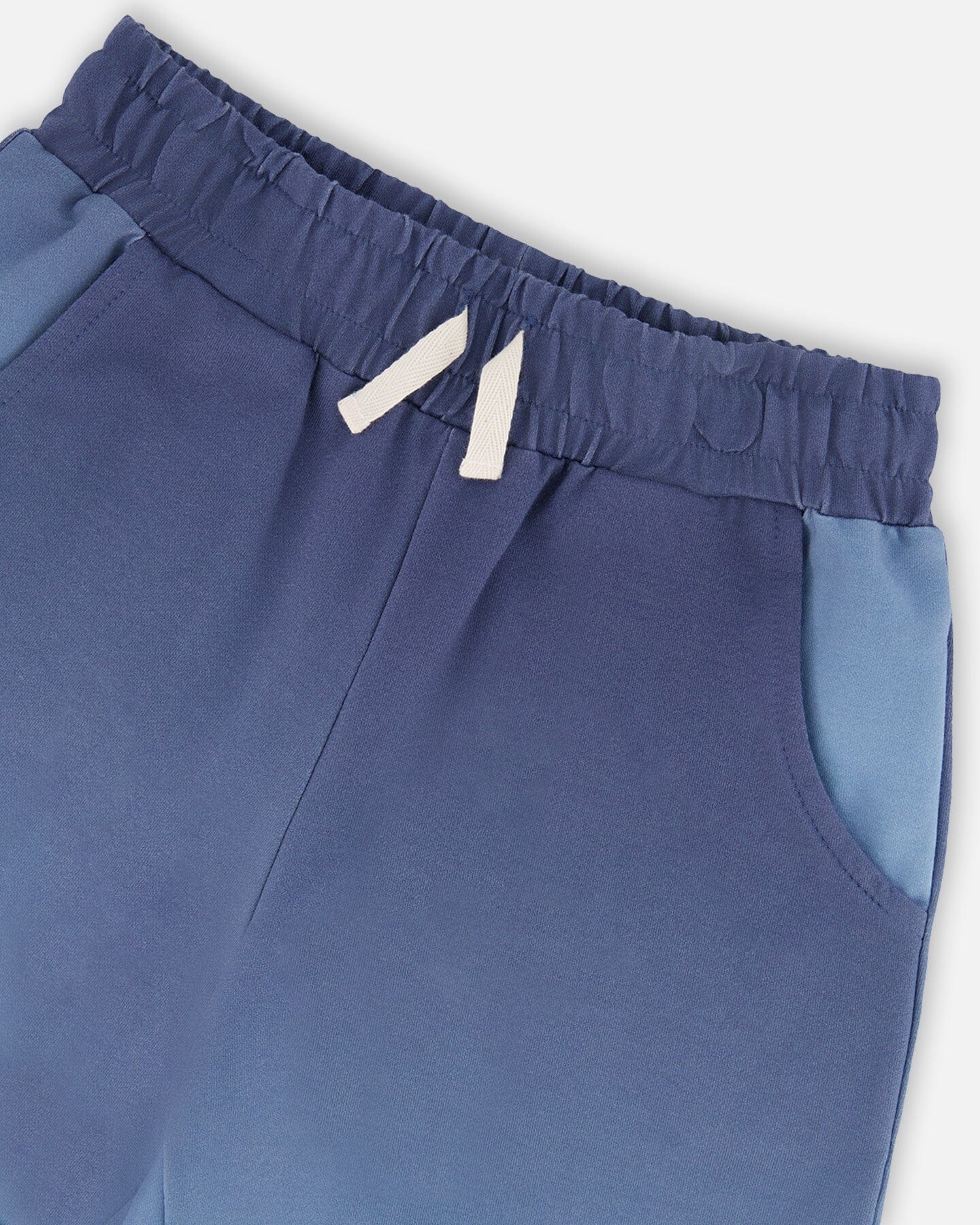 Sleeveless Top And Shorts Set Blue Gradient - Image 4