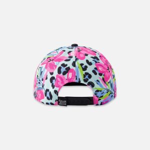 Alternative view of Cap Blue Floral And Leopard Print