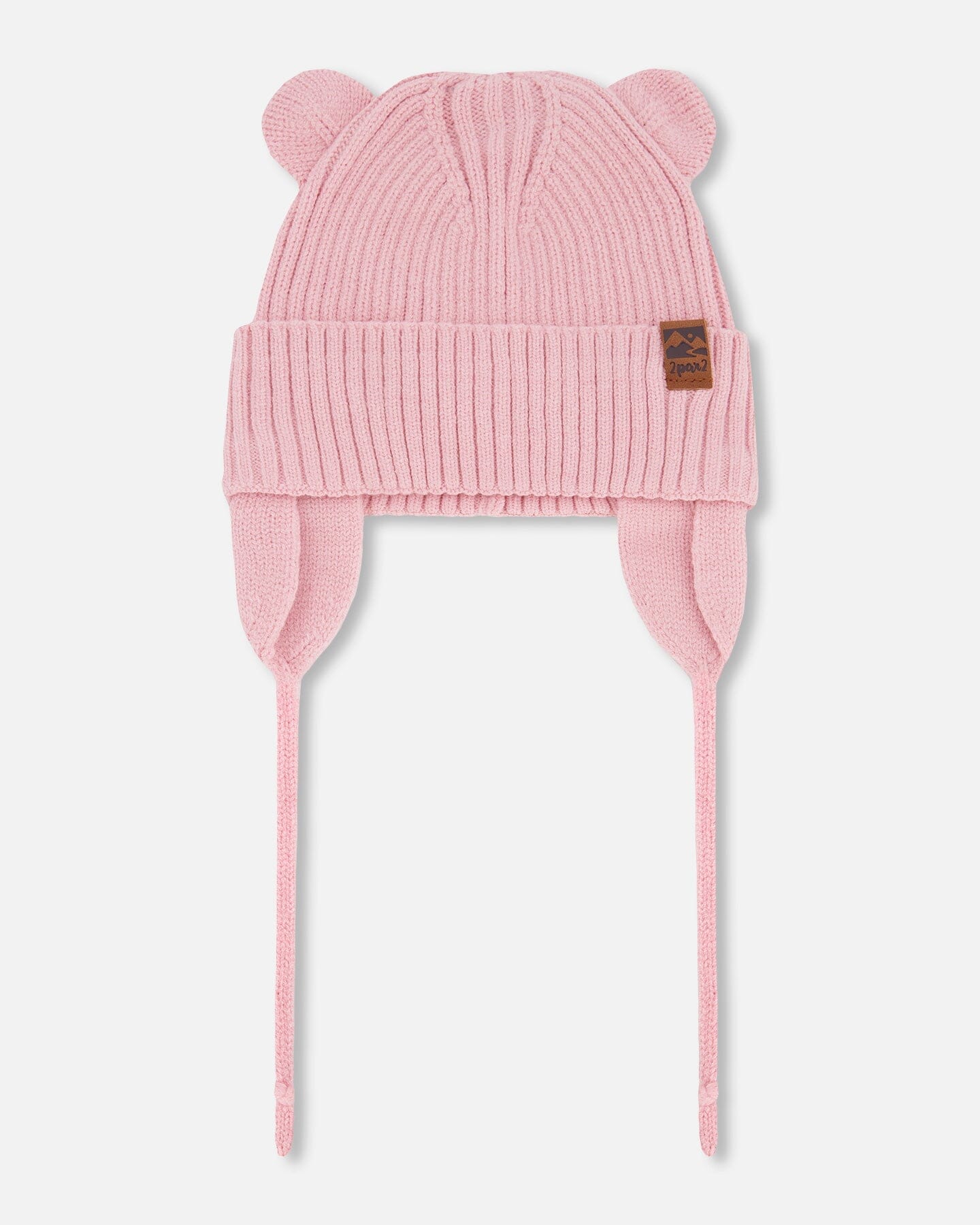 Baby Knit Hat Pale Pink - Image 6