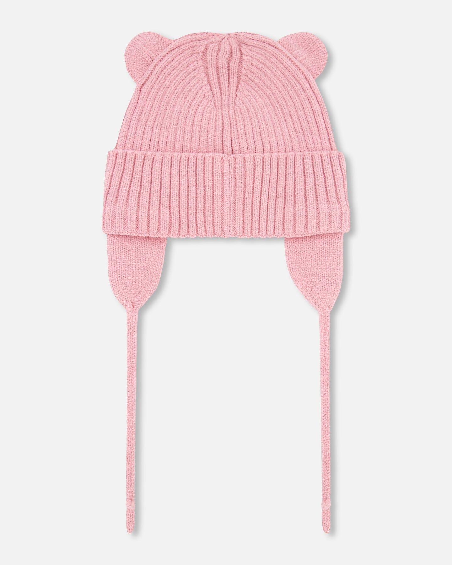 Baby Knit Hat Pale Pink - Image 3
