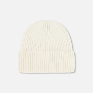 Knit Hat Off White - Image 4