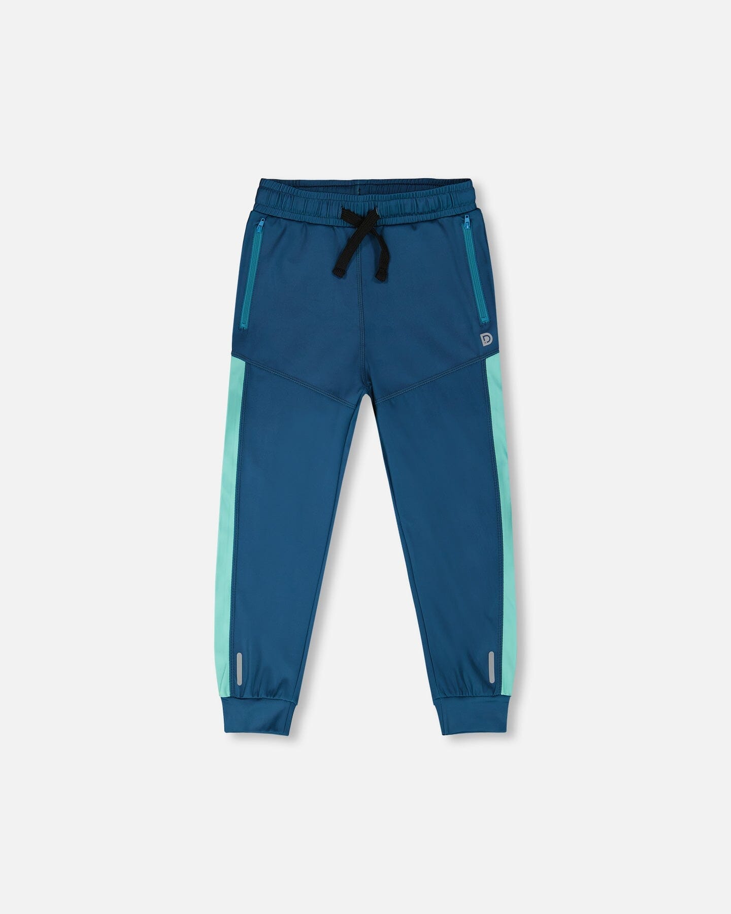 Athletic Pants In Recycled Polyester Teal - Image 5