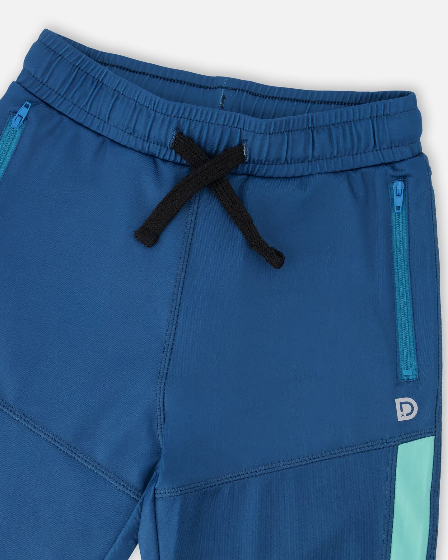 Athletic Pants In Recycled Polyester Teal - Image 4