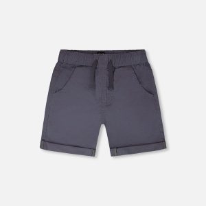 Stretch Twill Shorts Grey - Image 9