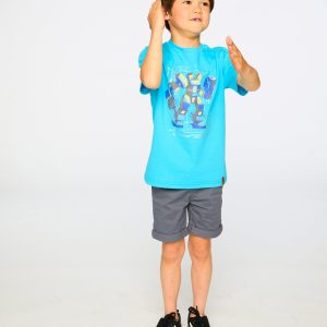 Alternative view of Stretch Twill Shorts Grey