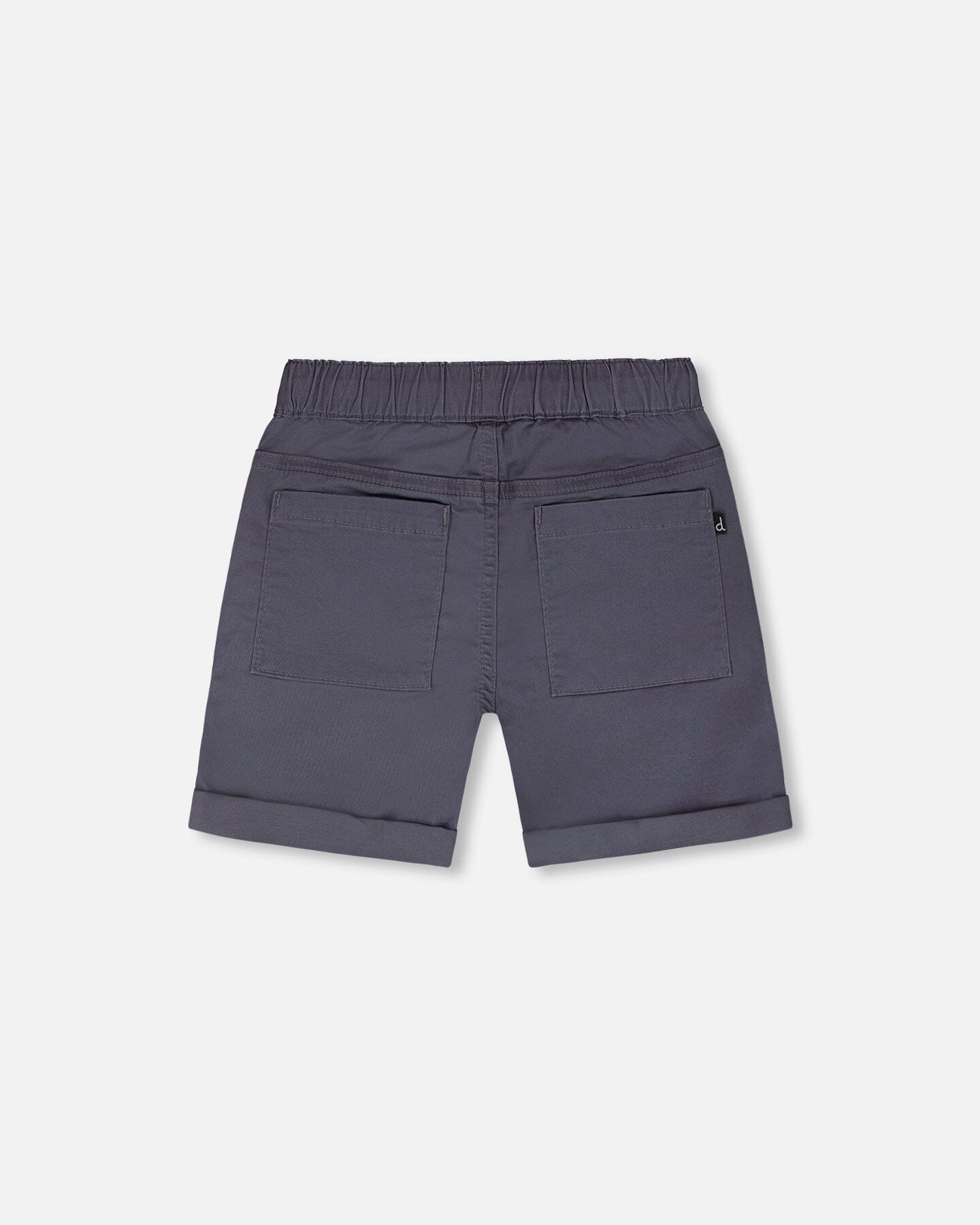 Stretch Twill Shorts Grey - Image 3