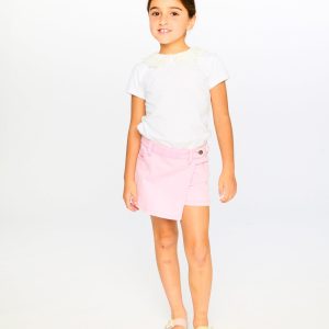Alternative view of Stretch Twill Skort Pink