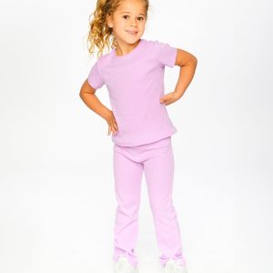 Alternative view of Crinkle Jersey Leggings Lilac