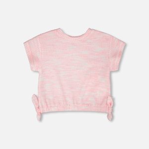 Jacquard Knit T-Shirt Multicolored - Image 12