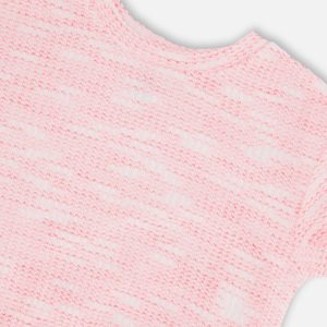 Jacquard Knit T-Shirt Multicolored - Image 4